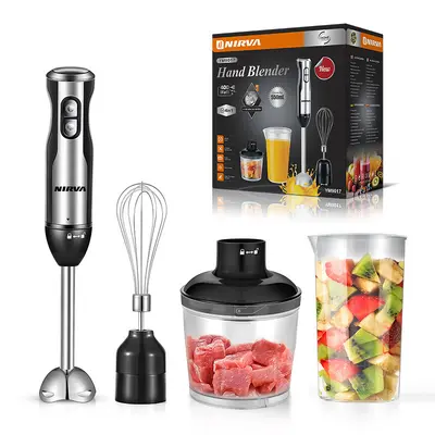 Handheld electric immersion blender for baby food and meat grinding - 3