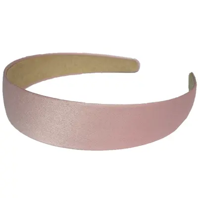 3 cm Polyester Headband, Solid Color, Wide-Edge Fabric Hair Band - 7