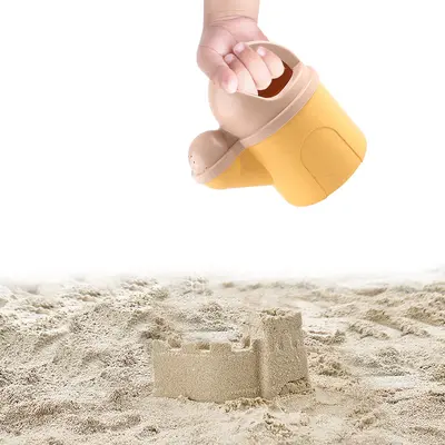 Kinder-Strandspielzeug Strandeimer-Set verdickter Sandeimer Schaufel-Werkzeuge Weizenstroh-Spielzeug 9-teiliges Set