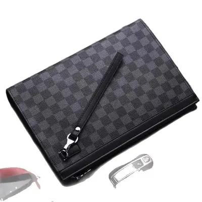 Men's Clutch Bag, Large Capacity, Casual Business Envelope Style - 6