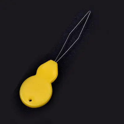 Plastic Pumpkin Needle Threader, Colorful Sewing Aid - 8