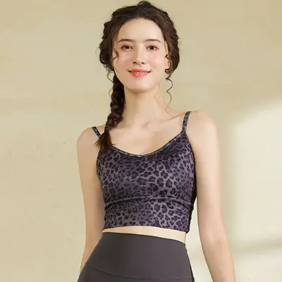 Women's yoga set color-block high stretch breathable - 8