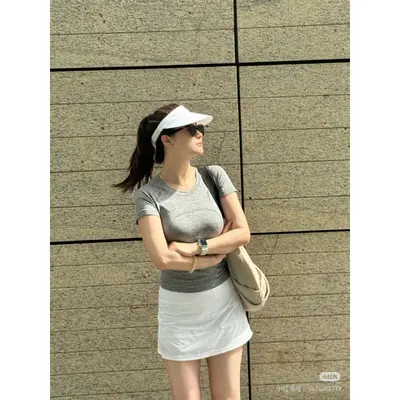 lulu原标Swiftly Tech运动速干短袖T恤休闲跑步透气健身瑜伽服女