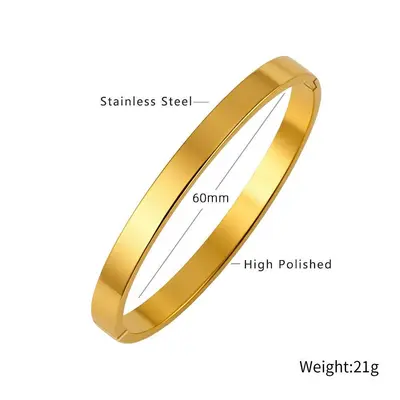 Titan-Stahl Armband, 18K vergoldet, 10 Steine mit Schiebeknoten - 13