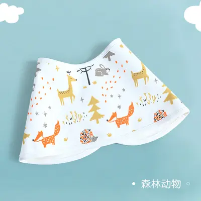 Baby Burp Cloths and Soft Cotton Drool Bibs for Newborns - 7