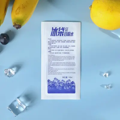 Self-Absorbent Ice Bag, Portable, Single-Use, for Cooling - 7
