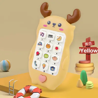 Kids' Musical Early Education Toy Phone with Cartoon Learning Machine - 12