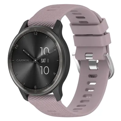 Silicone Watch Band for Garmin Approach S50, 18/22/20 MM Crosshatch Texture