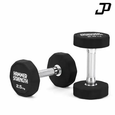 On Kenar Kaplı Dumbell Ticari Fitness Salonu Sabit Dumbell Dökme Demir Yuvarlanmayan Dumbell Standı Seti Özelleştirilebilir Logo - 7