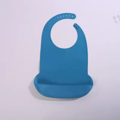 Waterproof Silicone Adult Bib for Eating, Elderly - 8