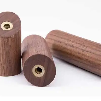 Cross-border wooden wall hooks, simple solid wood brackets for indoor door storage, clothing and hat hooks.