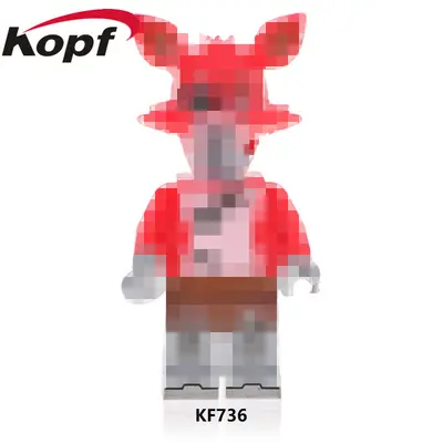 KF6071 WM6170 V1005 Yapı Blok Ayı Figürü Mini Figür Seti - 10