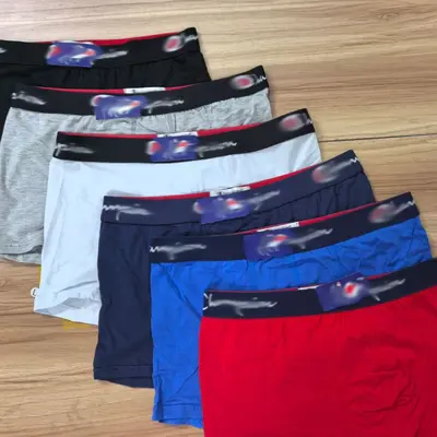 Herren-Boxershorts aus 100% Baumwolle, atmungsaktiv, Sportmodell