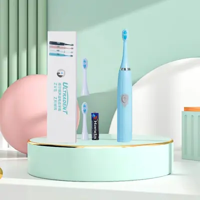 E802 Electric Toothbrush, Battery, Sonic, Soft Bristles - 7
