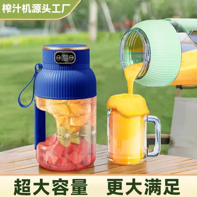 Large capacity portable fruit juicer - 5