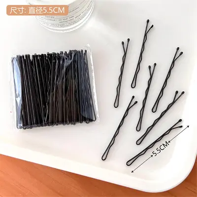 Elegant side clip new black hair clip, fringe clip, hair styling fixed hair clip, hair clip hair accessories, 40 pieces - 11