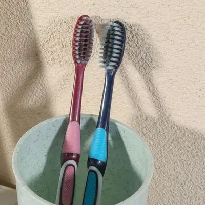 Soft Bristle Toothbrush for Adults, Family Pack - 4