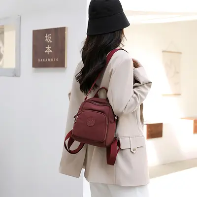 Kore tarzı mini omuz ve crossbody çanta, Oxford kumaş, kadınlar için - 2