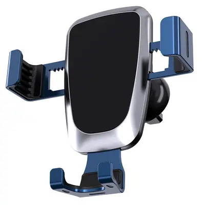 Car Air Vent Phone Holder, Metal, Gravity Type - 12
