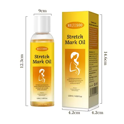 Stretch Marks Oil, Firming Massage Oil for Pregnancy Stretch Marks, Soothing - 3