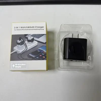 23W Üç İn Bir Şarj Cihazı Akıllı Saat Kablosuz Şarj Apple Watch PD Telefon Hızlı Şarj Başlığı - 11