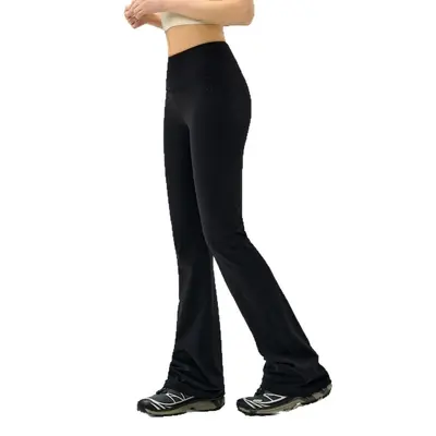 Geniş Yoga Pantalonu Kadın, Yüksek Elastik Naylon