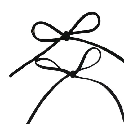 Maske Kulak Bandı Elastik Şerit, 3-4-5 mm Elastan - 6