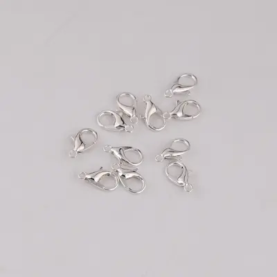 Metal Alloy Lobster Clasp DIY Jewelry Bracelet Necklace Pendant Connector Buckle Multi-Color Multi-Specification Materials Accessories