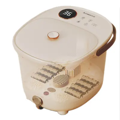 Zhigao Foot Basin Heated Constant Temperature Electric Massage Foot Tub Fully Automatic Household Deep Barrel Health Care Foot Spa Bath Machine