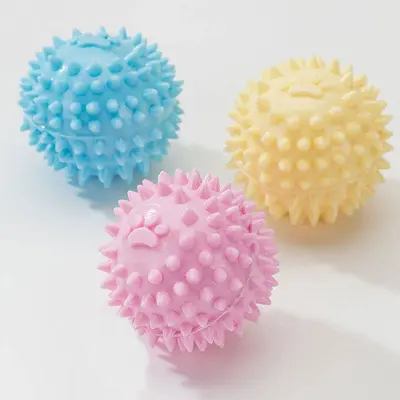 Kauçuk köpek oyuncağı, dayanıklı dolanık top, küçük ırk - 3