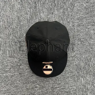 Rose Gold Embroidered Hip-Hop Baseball Cap