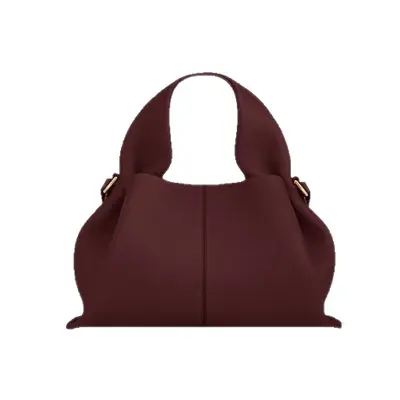 In Stock, Quick Shipping Polene Cloud Bag Genuine Leather Niche Crossbody Dumpling Bag Number Versatile Handbag Single Shoulder Bag