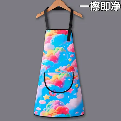 Children's Waterproof Apron, Anti-Stain, Extra-Long Painting Smock