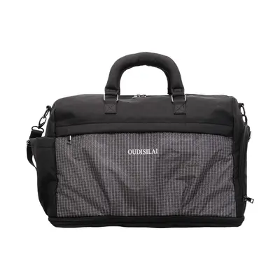 Expandable travel bag with shoe compartment, wet-dry separation - 8