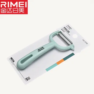 Edelstahl-Gemüsehobel mit flacher Klinge - 8