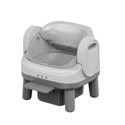 Smart Self-Cleaning Cat Litter Box, Large Capacity - 5