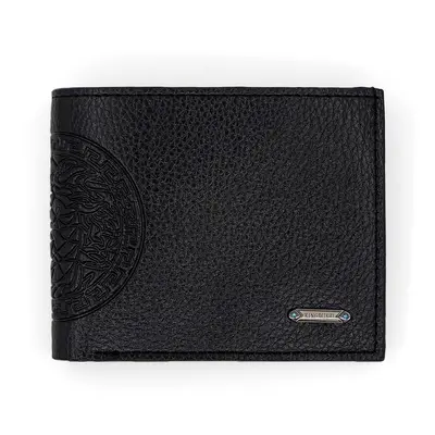 Herrenbrieftasche quer, viele Kartenfächer, Weichleder, große Kapazität - 5