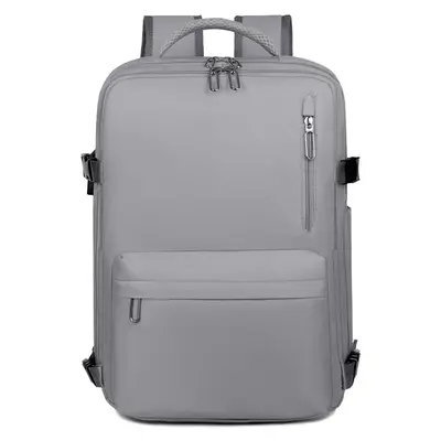Multifunctional Large Capacity Laptop Backpack, Solid Color - 8
