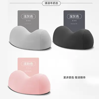 Washable Memory Foam Neck Pillow with Cervical Support for Back Sleepers - 4
