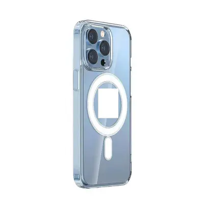 适用iPhone17Promax亚克力透明磁吸手机壳苹果16大孔15防摔保护套 - 8