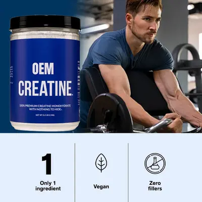 Creatine Monohydrate Powder, Private Label OEM - 5