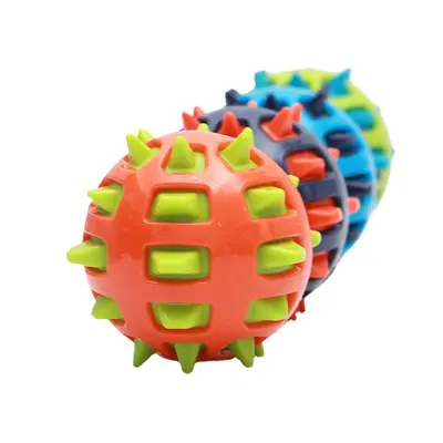 Large Dog Squeaker Ball Toy, Durable, Bite-Resistant