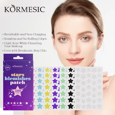KORMESIC Star Pimple Patch пластырь от прыщей стикер для ухода за лицом уходовая косметика кросс-бордер внешняя торговля производитель оптом - 1