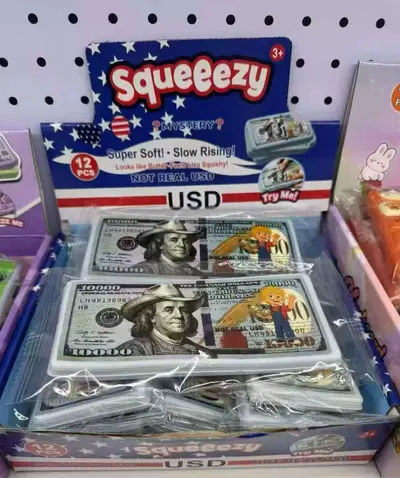 Realistische Spielgeld-Banknoten für Puppenhaus, US-Dollar, Euro, Pfund