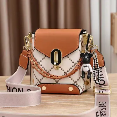 Manufacturer's New Summer Bag Korea Style Simple Small Square Bag Fashion Versatile Single Shoulder Cross Body Fashion Mini Mobile Phone Bag Women's Bag - 12