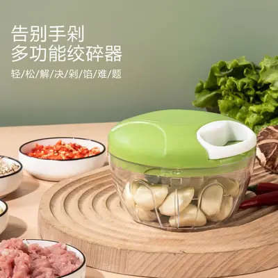 Cross-border garlic mincer, garlic mincer, garlic crusher, mixing and chopping, manual garlic presser, garlic crusher, household garlic mixer - 2