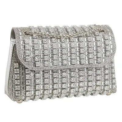 Damen-Abendtasche mit Strass, Partyhandtasche - 10