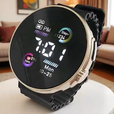 Gençlik elektronik spor saati, üniseks dijital kol saati