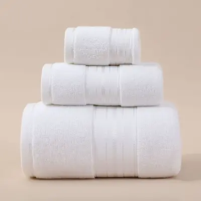 Long-Staple Cotton Towel Set Three-Piece