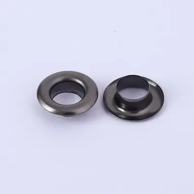 Round Metal Eyelets and Press Studs for Clothing and Bags - 10